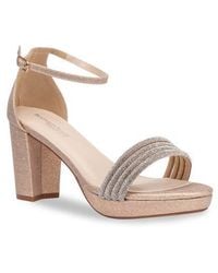 Touch Ups - Parker Ankle Strap Platform Sandal - Lyst