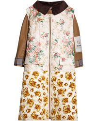 Erdem - X Barbour Waxed Cotton Hooded Coat With Removable Vest - Lyst