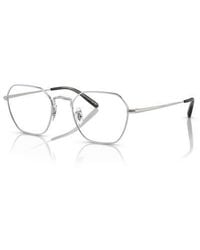 Oliver Peoples - 49Mm Rectangle Optical Glasses - Lyst