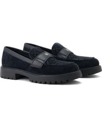 Tory Burch - T Monogram Lug Sole Loafer - Lyst