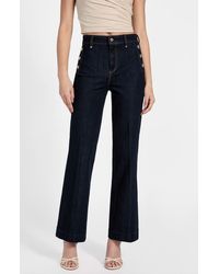 Guess - New Faye High Waist Ankle Jeans - Lyst