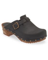 Sanita - Kristel Stud Leather Clog - Lyst