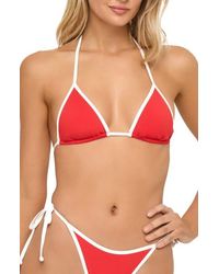 LSPACE - Triangle Bikini Top - Lyst