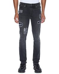 Ksubi - Van Winkle Patch Skinny Jeans - Lyst