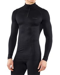 FALKE - Maximum Warm Zip Base Layer Top - Lyst