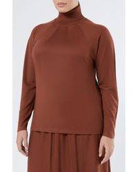 Marina Rinaldi - Fatima Turtleneck Virgin Wool & Cashmere Sweater - Lyst