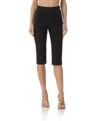 AFRM - Calla Faux Leather Capri Pants - Lyst