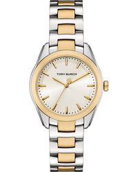 Tory Burch - The Miller Two-Tone Bracelet Watch, 34Mm - Lyst