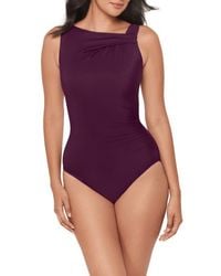 Miraclesuit - Rock Solid Avra Underwire One-Piece Swimsuit - Lyst