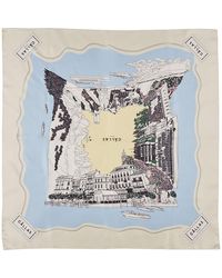 Callas Milano - Como Lake Como Silk Scarf - Lyst