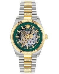 Versace - Millenyium Limited Edition Skeleton Automatic Bracelet Watch, 40Mm - Lyst