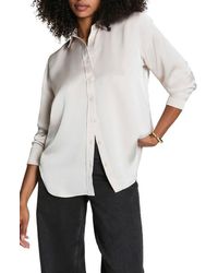 Spanx - Better Than Silk Button-Down Shirt - Lyst