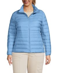 Lands' End - Wanderweight Ultralight Packable Down Jacket - Lyst