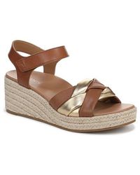 Vionic - Saratoga Wedge Espadrille Sandal - Lyst
