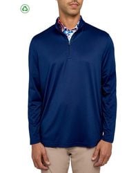 Con.struct - Regular Fit Melange Recycled Performance Quarter Zip - Lyst