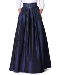 Carolina Herrera - High Waist Silk Ball Skirt - Lyst