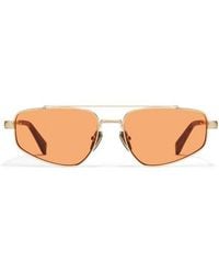 Quay - Pit Stop 56Mm Aviator Sunglasses - Lyst