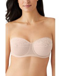 Wacoal - Visual Effects Strapless Underwire Minimizer Bra - Lyst