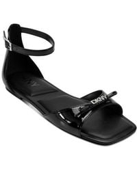 DKNY - Dazey Ankle Strap Sandal - Lyst