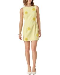 Endless Rose - Floral Beaded Sleeveless Minidress - Lyst