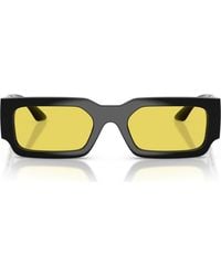Versace - 54Mm Rectangular Sunglasses - Lyst