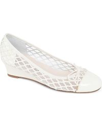 Paul Mayer - Cap Toe Wedge Pump - Lyst