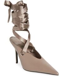 Jeffrey Campbell - Grateau Ankle Wrap Mule - Lyst