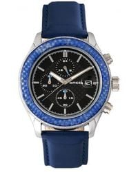Breed - Maverick Chronograph Leather-Band Watch W/Date - Lyst