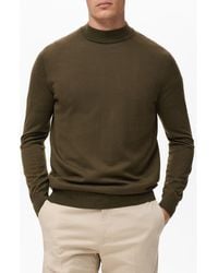 Mango - Turtleneck Wool Sweater - Lyst
