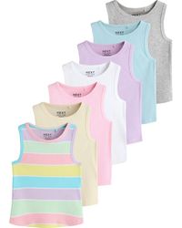 Next - Kids' 7-Pack Rib Tanks - Lyst