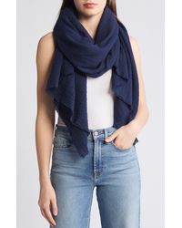 Nordstrom - Cotton Crinkle Scarf - Lyst