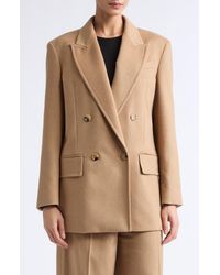 Max Mara - Olimpia Double Breasted Wool Blazer - Lyst