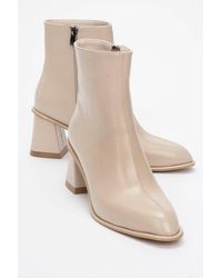Prologue Shoes - Maura Block Heel Boot - Lyst