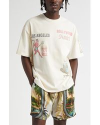 Amiri - Sinners Oversize Cotton Graphic T-Shirt - Lyst