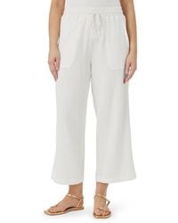 Splendid - Ava Cotton Gauze Drawstring Pants - Lyst
