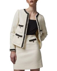 LK Bennett - Charlee Tweed Jacket - Lyst