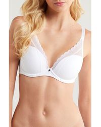 Chantelle - Norah Chic Underwire Plunge Bra - Lyst