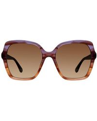Stuart Weitzman - 56Mm Gradient Square Sunglasses - Lyst