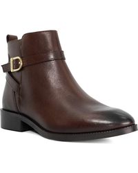 Dune - Pemma Leather Boots - Lyst