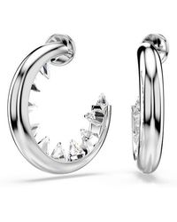 Swarovski - Sublima Crystal Hoop Earrings - Lyst