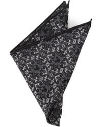Cufflinks Inc. - X Disney Mickey Mouse Damask Tile Silk Pocket Square - Lyst