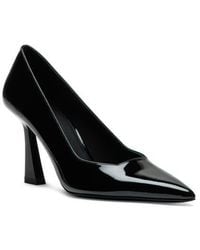 Stuart Weitzman - Vinnie 85 Patent Leather Pointed Toe Pump - Lyst