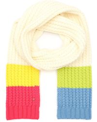 Kate Spade - Marble Cable Knit Scarf - Lyst