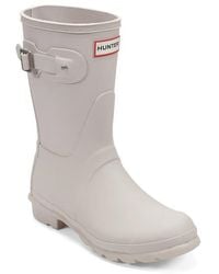 HUNTER - Original Short Waterproof Rain Boot - Lyst