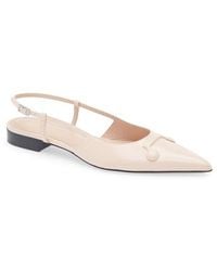 Marni - Trunkaroo Pointed Toe Slingback Flat - Lyst