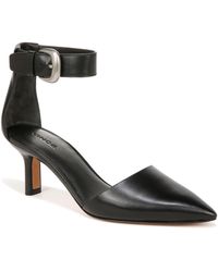 Vince - Perri Ankle Strap Pointed Toe Pump - Lyst