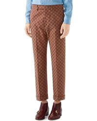 Gucci Trousers for - Up to 31% off at