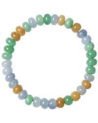 seree - Field Beaded Jade Bracelet - Lyst