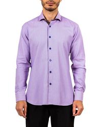 Maceoo - Einstein Ascension Contemporary Fit Button-Up Shirt - Lyst