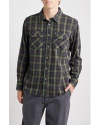 Dark Seas - Garrison Cotton Blend Button-Up Shirt - Lyst